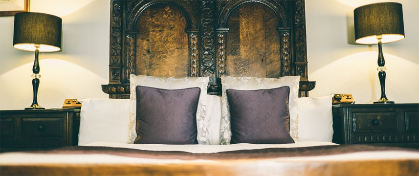 Boringdon Hall Hotel  and Spa Four Poster Bed